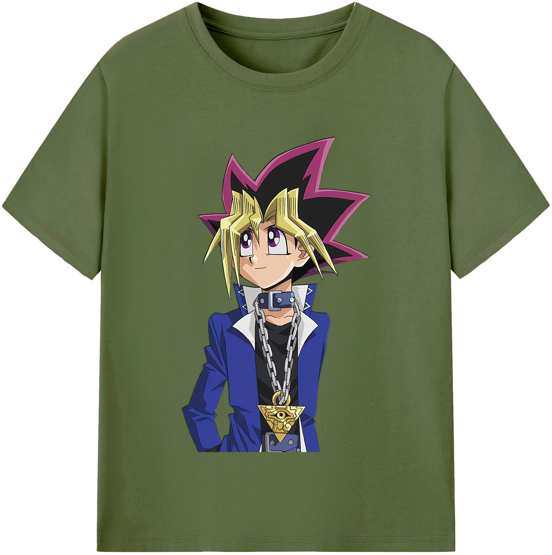 （画像用） 遊☆戯☆王 Yu-Gi-Oh! 綿100％半袖Tシャツ（フロントプリント）